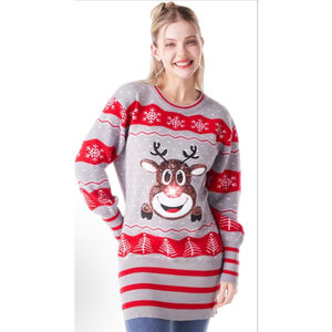 NEW Light Up Ugly Christmas Sweater or Dress with Light Up S